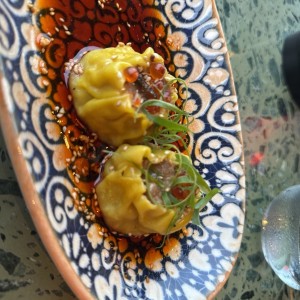 Ribeye and Sheimp Siu Mai