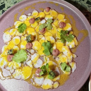 Ceviche de pulpo
