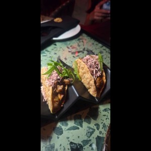 tacos de ribe eye