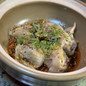 Spicy pork dumpling 