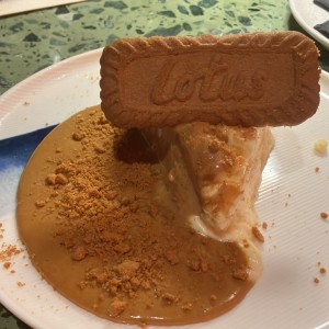 Postre de lotus
