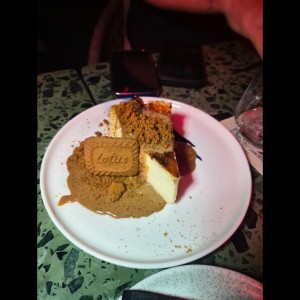 Tarta Vasca con Lotus