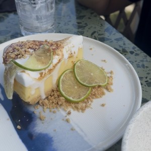 Pie de limon
