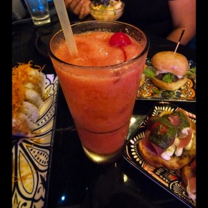 licuado de fresa