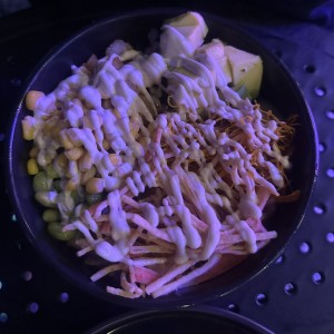 Poke de Camarones y Cangrejo