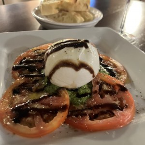 Burrata capresse