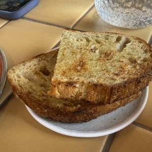Tostadas masa madre