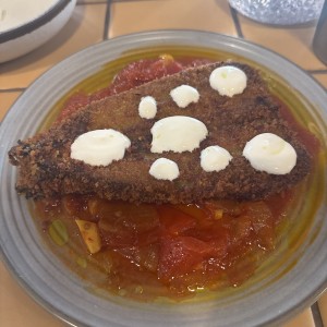 Berenjena Tonkatsu