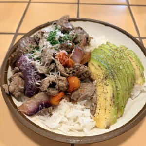 Bowl de filete al limon