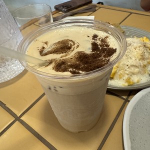 Salted caramel latte