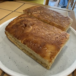 Derretido de focaccia