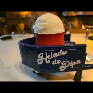 Helado de pipa