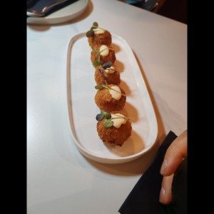 Croquetas de bacalao 