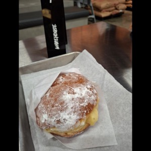 berlinas con crema pastelera