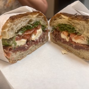 Focaccia de prosciutto 