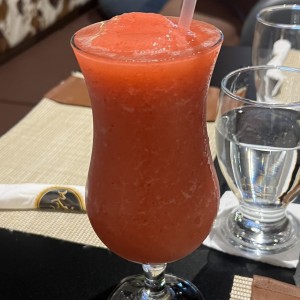 Jugo de fresa