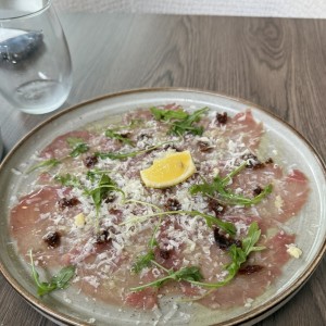 Carpaccio de atun