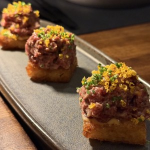 Wagyu rice cake