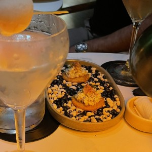Montadito de Langostinos