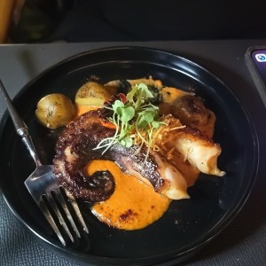 Pulpo al Grill  Borracho