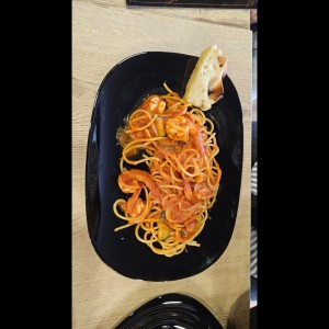 spaguetti scampi