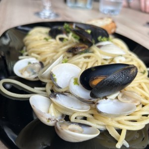 Spaguetti Vongole, especial del día