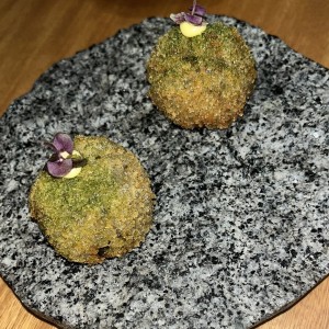 Croquetas portobello 