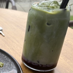 Blueberry matcha 