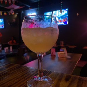 Gin con naranja