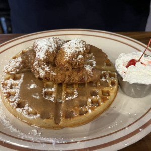 Chicken and Waffles 