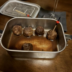 Bolitas de carne 