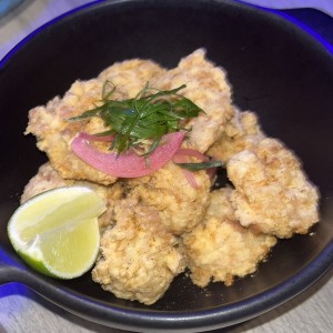 Langostino tempura