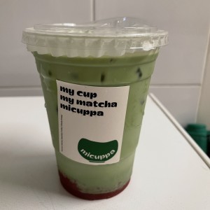 Sakura Strawberry Matcha Bloom