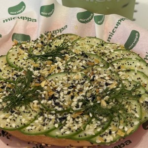 Bagel pepino