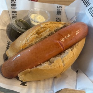 Choripan de Bockwurst