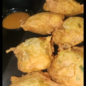 Torrejitas de bacalao