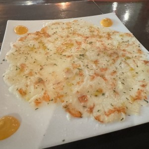 Carpaccio de gambas