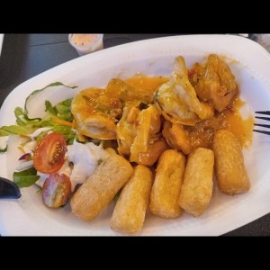 Langostino al ajillo 