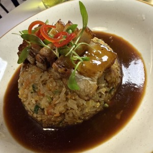 Arroz chaufa