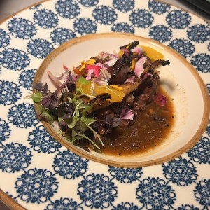 Ceviche de pulpo al carbon 