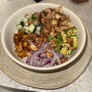 Golden chicken bowl 43g protein