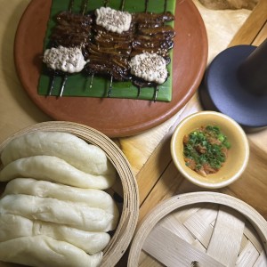 Baos con hongos