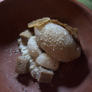 Helado de mangostan
