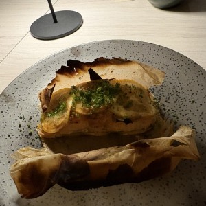 Salmon al cartucho 
