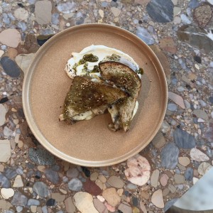 Zaatar grilled cheese