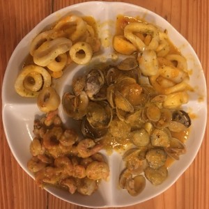Parrilla mar y tierra (mar)