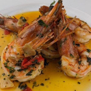 Langostinos Ajillo