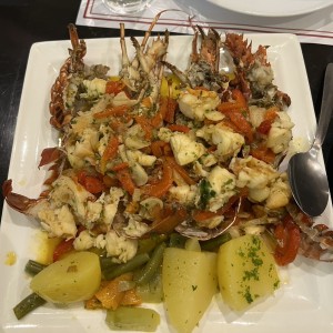Platos Recomendados - Langosta al Ajillo