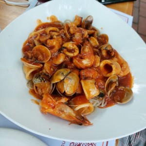 Pasta de Mariscos