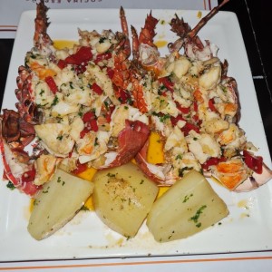 Platos Recomendados - Langosta al Ajillo